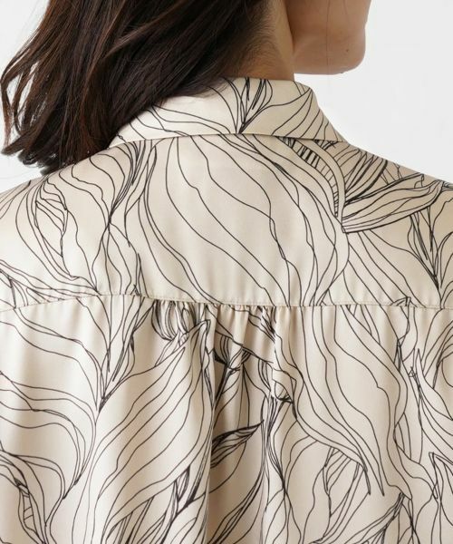 Leilian / レリアン シャツ・ブラウス | フラワーデザインボウタイブラウス【ROCHAS Premiere】 | 詳細9