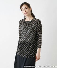 Leilian / レリアン カットソー | 総柄プルオーバー【ROCHAS Premiere】