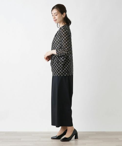 Leilian / レリアン カットソー | 総柄プルオーバー【ROCHAS Premiere】 | 詳細2