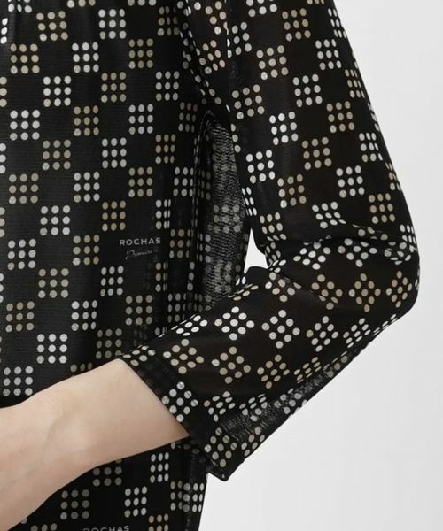 Leilian / レリアン カットソー | 総柄プルオーバー【ROCHAS Premiere】 | 詳細9