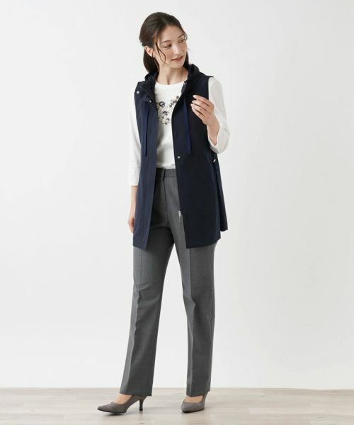 Leilian / レリアン テーラードジャケット | 洗えるベスト【MUSE BY ROCHAS Premiere】 | 詳細1