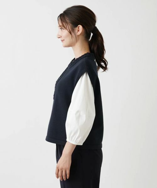 Leilian / レリアン テーラードジャケット | ベスト【MUSE BY ROCHAS Premiere】 | 詳細8