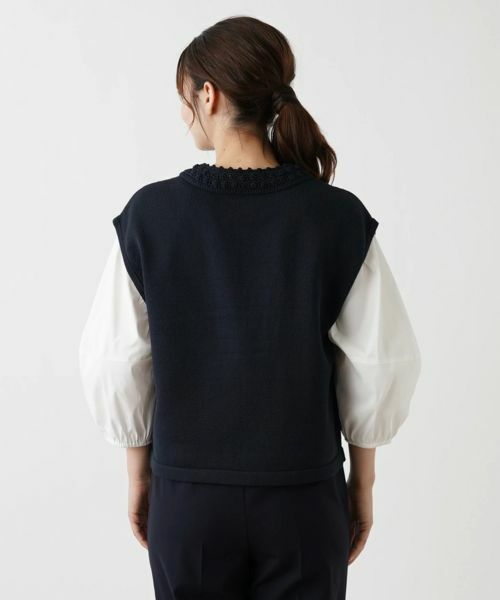 Leilian / レリアン テーラードジャケット | ベスト【MUSE BY ROCHAS Premiere】 | 詳細9