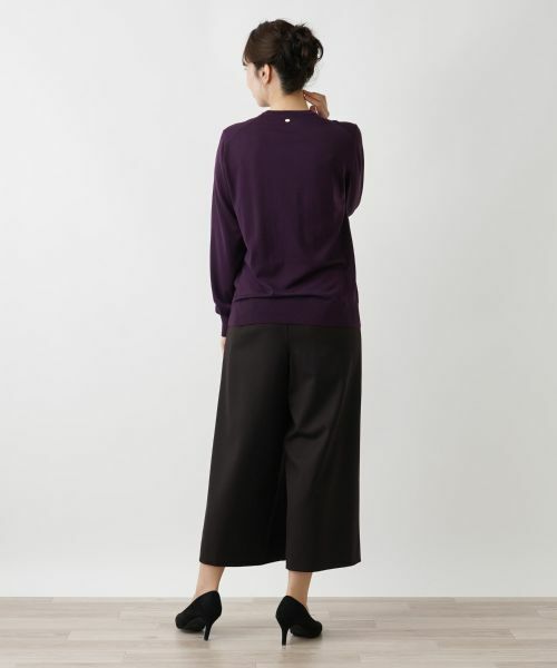 Leilian / レリアン ニット・セーター | クルーネックニットプルオーバー | 詳細3