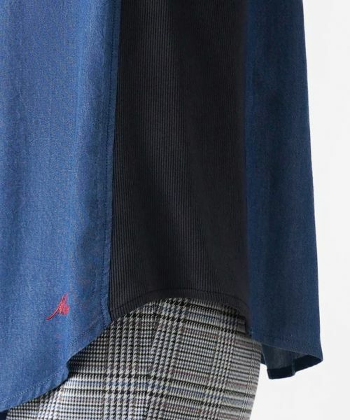 Leilian / レリアン シャツ・ブラウス | デニム風ブラウス【MUSE BY ROCHAS Premiere】 | 詳細10