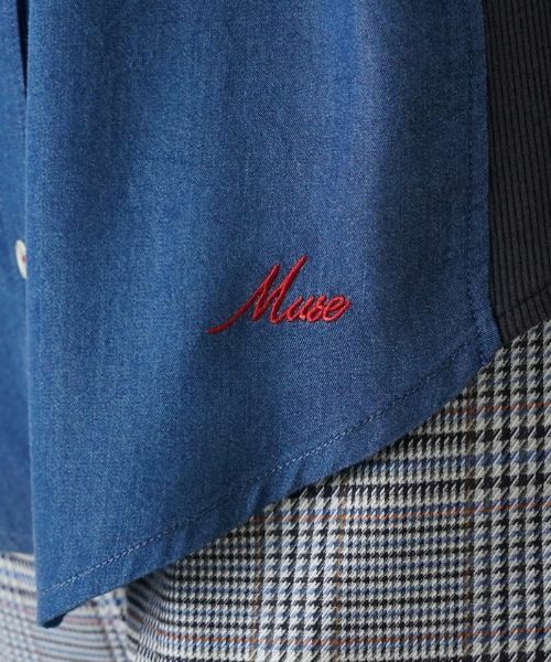 Leilian / レリアン シャツ・ブラウス | デニム風ブラウス【MUSE BY ROCHAS Premiere】 | 詳細11
