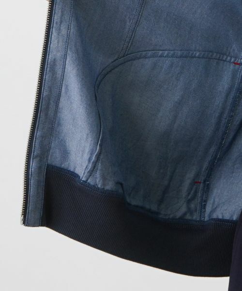 Leilian / レリアン テーラードジャケット | デニムベスト【MUSE BY ROCHAS Premiere】 | 詳細14