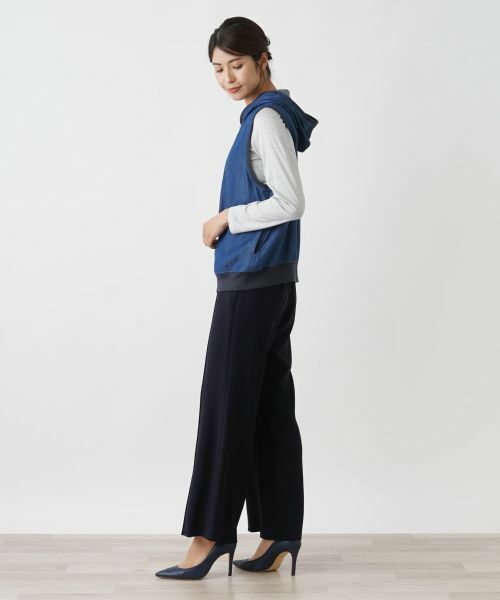 Leilian / レリアン テーラードジャケット | デニムベスト【MUSE BY ROCHAS Premiere】 | 詳細2