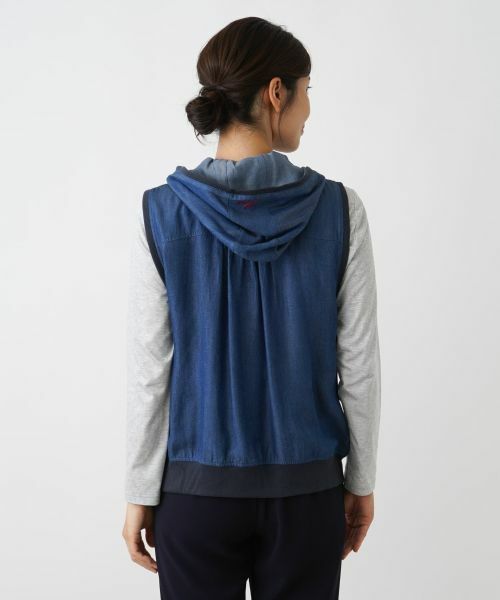 Leilian / レリアン テーラードジャケット | デニムベスト【MUSE BY ROCHAS Premiere】 | 詳細6