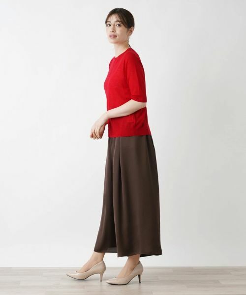 Leilian / レリアン ニット・セーター | 五分袖ニットプルオーバー | 詳細2