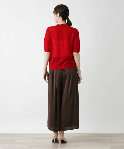 Leilian / レリアン ニット・セーター | 五分袖ニットプルオーバー | 詳細3