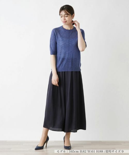 Leilian / レリアン ニット・セーター | 五分袖ニットプルオーバー | 詳細4