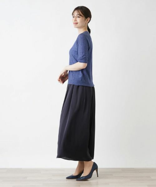 Leilian / レリアン ニット・セーター | 五分袖ニットプルオーバー | 詳細5