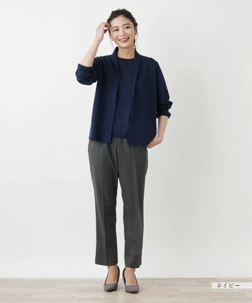 Leilian / レリアン カーディガン・ボレロ | ノーボタンカーディガン | 詳細1