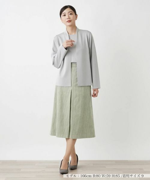 Leilian / レリアン カーディガン・ボレロ | ノーボタンカーディガン | 詳細7