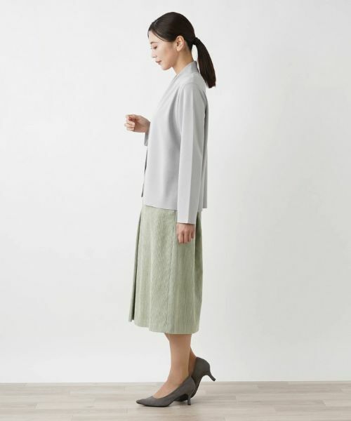 Leilian / レリアン カーディガン・ボレロ | ノーボタンカーディガン | 詳細8