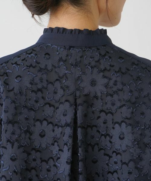 Leilian / レリアン シャツ・ブラウス | フラワーモチーフブラウス | 詳細8