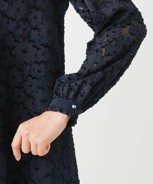 Leilian / レリアン シャツ・ブラウス | フラワーモチーフブラウス | 詳細9