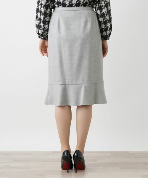 Leilian / レリアン ミニ・ひざ丈スカート | チューリップタイトスカート | 詳細11