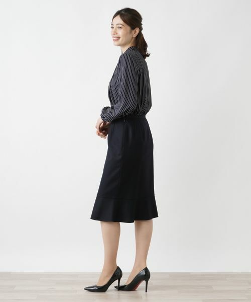 Leilian / レリアン ミニ・ひざ丈スカート | チューリップタイトスカート | 詳細2