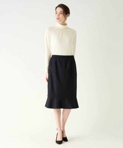 Leilian / レリアン ミニ・ひざ丈スカート | チューリップタイトスカート | 詳細5