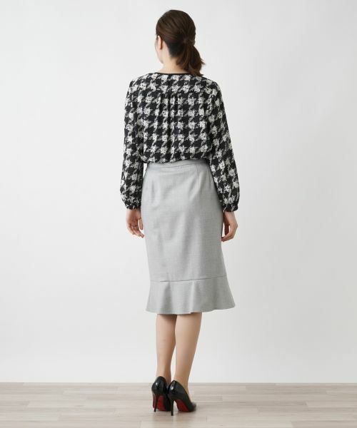 Leilian / レリアン ミニ・ひざ丈スカート | チューリップタイトスカート | 詳細8