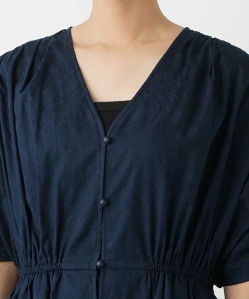 Leilian / レリアン シャツ・ブラウス | 洗えるVネック半袖ブラウス【Leilian WHITE LABEL】 | 詳細16