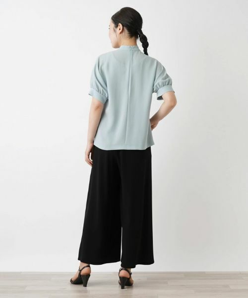 Leilian / レリアン シャツ・ブラウス | 半袖シフォンブラウス | 詳細10