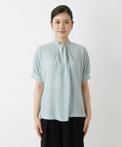 Leilian / レリアン シャツ・ブラウス | 半袖シフォンブラウス | 詳細11