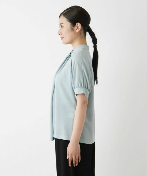 Leilian / レリアン シャツ・ブラウス | 半袖シフォンブラウス | 詳細12