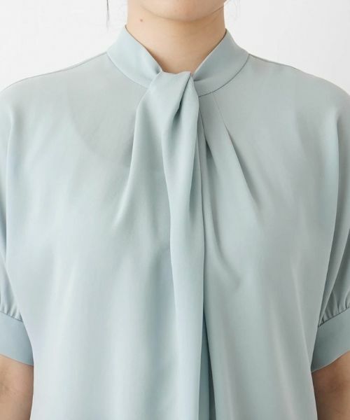 Leilian / レリアン シャツ・ブラウス | 半袖シフォンブラウス | 詳細14