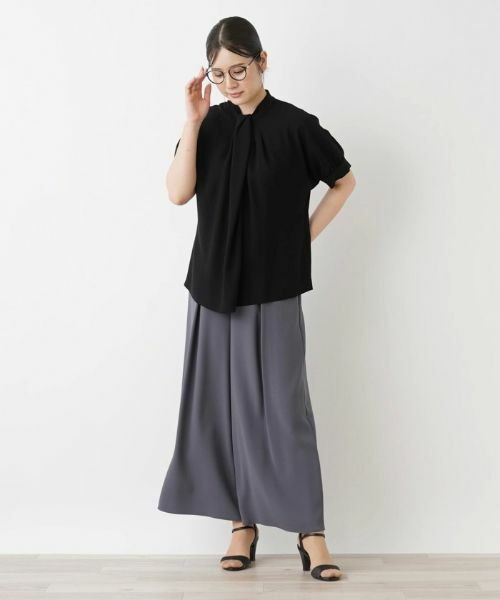 Leilian / レリアン シャツ・ブラウス | 半袖シフォンブラウス | 詳細19