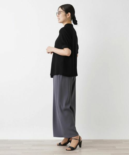 Leilian / レリアン シャツ・ブラウス | 半袖シフォンブラウス | 詳細20