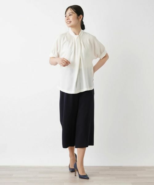 Leilian / レリアン シャツ・ブラウス | 半袖シフォンブラウス | 詳細22