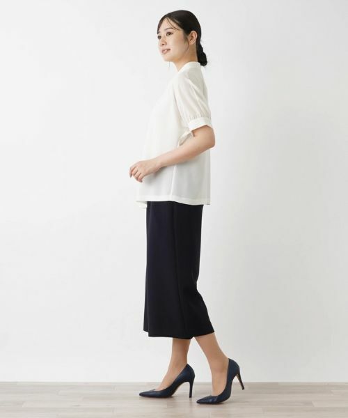 Leilian / レリアン シャツ・ブラウス | 半袖シフォンブラウス | 詳細23