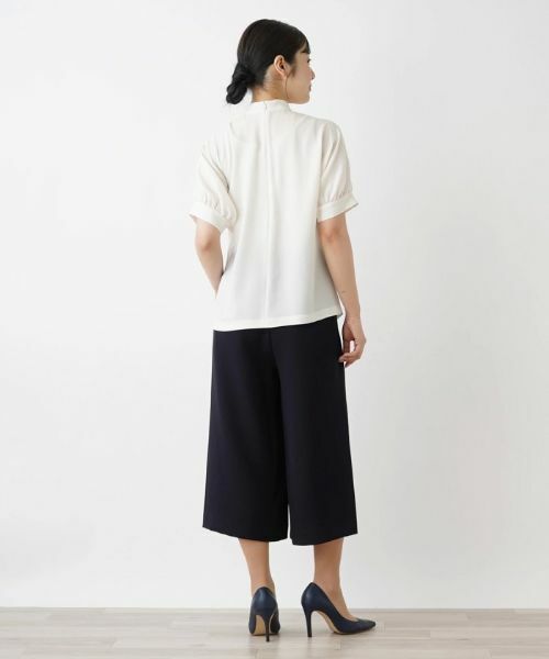 Leilian / レリアン シャツ・ブラウス | 半袖シフォンブラウス | 詳細24