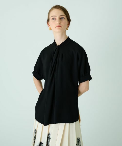 Leilian / レリアン シャツ・ブラウス | 半袖シフォンブラウス | 詳細6