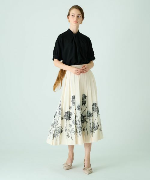 Leilian / レリアン シャツ・ブラウス | 半袖シフォンブラウス | 詳細7