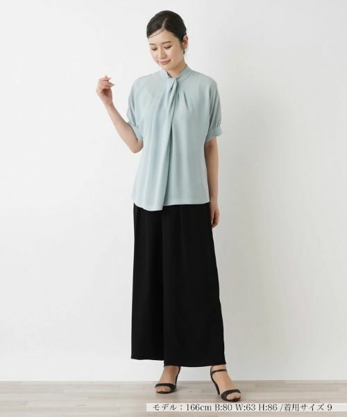 Leilian / レリアン シャツ・ブラウス | 半袖シフォンブラウス | 詳細8