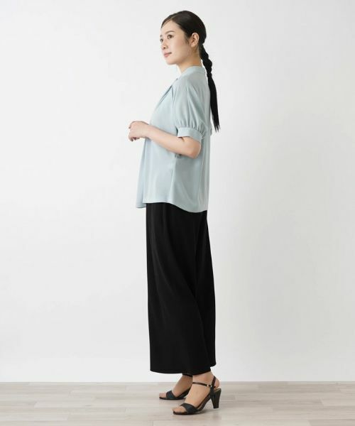 Leilian / レリアン シャツ・ブラウス | 半袖シフォンブラウス | 詳細9