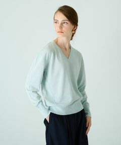 Leilian / レリアン ニット・セーター | Vネックニットプルオーバー
