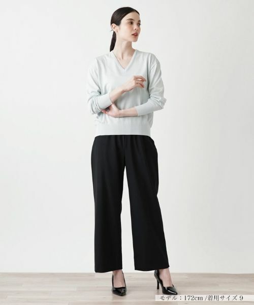 Leilian / レリアン ニット・セーター | Vネックニットプルオーバー | 詳細10