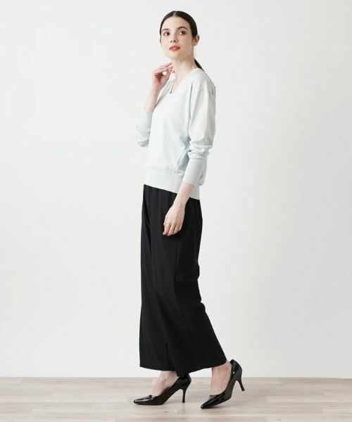 Leilian / レリアン ニット・セーター | Vネックニットプルオーバー | 詳細11