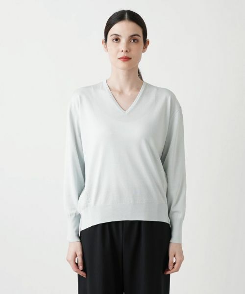 Leilian / レリアン ニット・セーター | Vネックニットプルオーバー | 詳細13