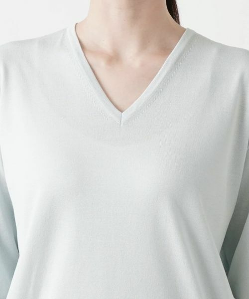 Leilian / レリアン ニット・セーター | Vネックニットプルオーバー | 詳細16