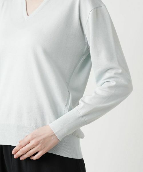 Leilian / レリアン ニット・セーター | Vネックニットプルオーバー | 詳細18