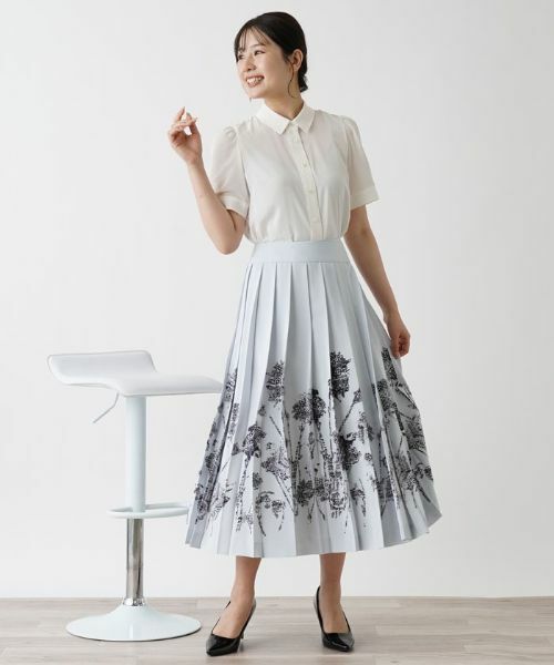 Leilian / レリアン ロング・マキシ丈スカート | 洗えるプリーツスカート | 詳細16