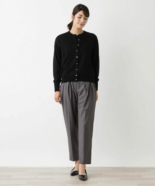 Leilian / レリアン カーディガン・ボレロ | クルーネックニットカーディガン | 詳細10