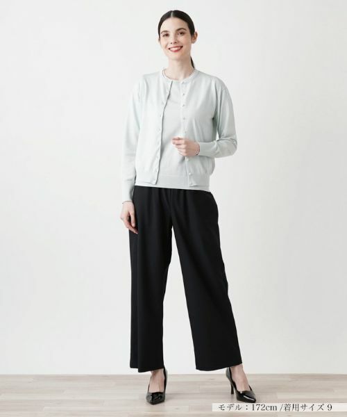 Leilian / レリアン カーディガン・ボレロ | クルーネックニットカーディガン | 詳細14