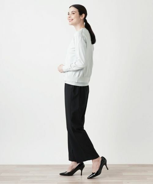 Leilian / レリアン カーディガン・ボレロ | クルーネックニットカーディガン | 詳細15